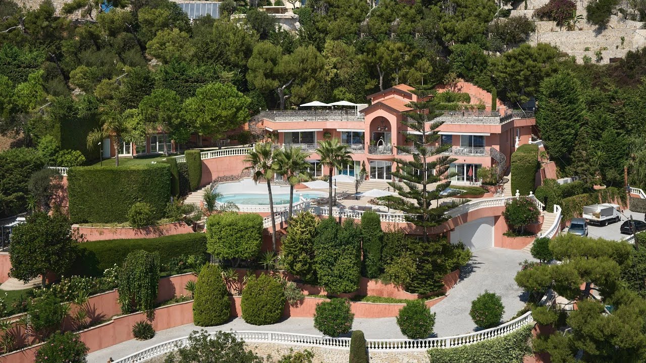 Villa sur la French Riviera, vue mer.